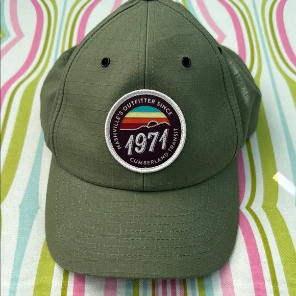 NWOT Green 1971 Cumberland Transit Cap Nashville Outfitter Richardson Outdoors - Picture 1 of 5